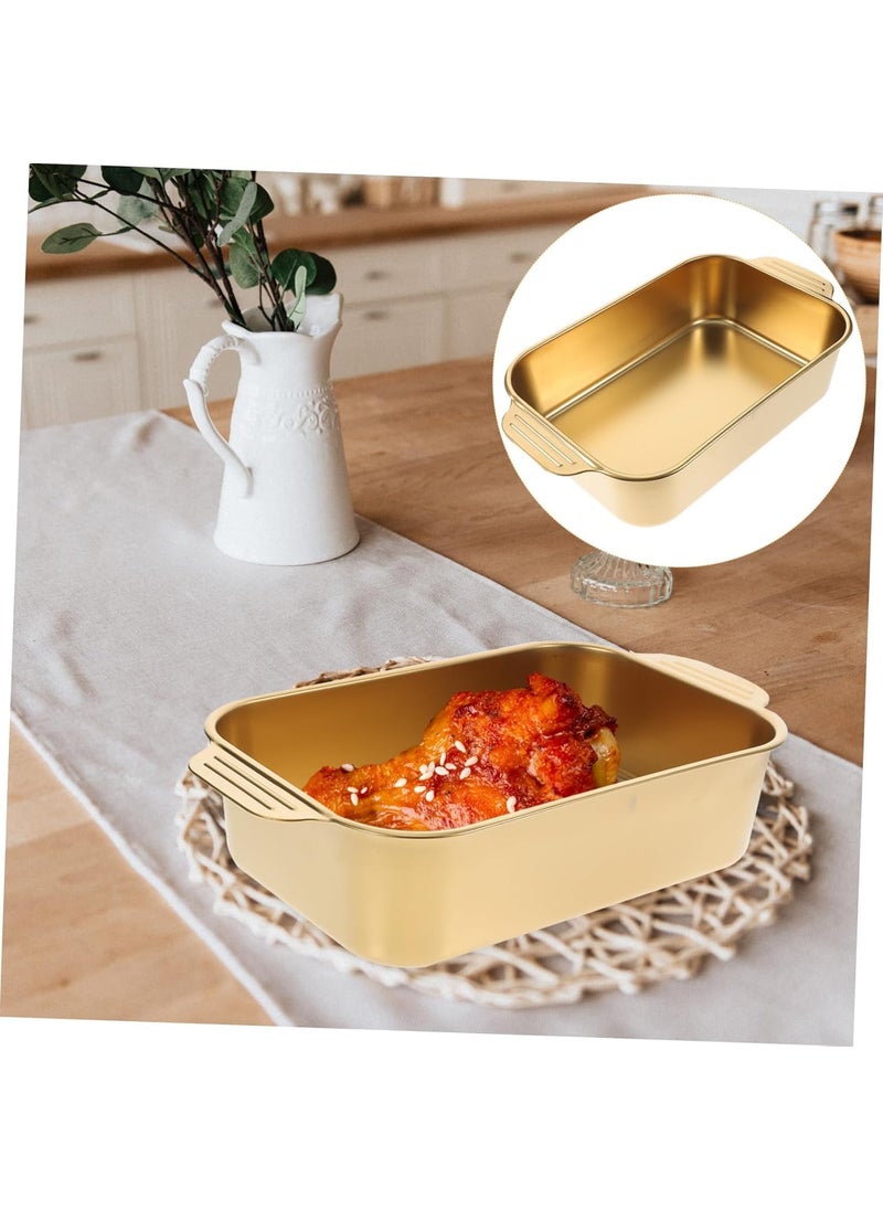 HEVASNEK HEVASNEK Elegant Stainless Steel Fish Serving Dish Perfect for Dinner Parties Holidays Special Occasions Steamed Fish Presentation  - Image 5