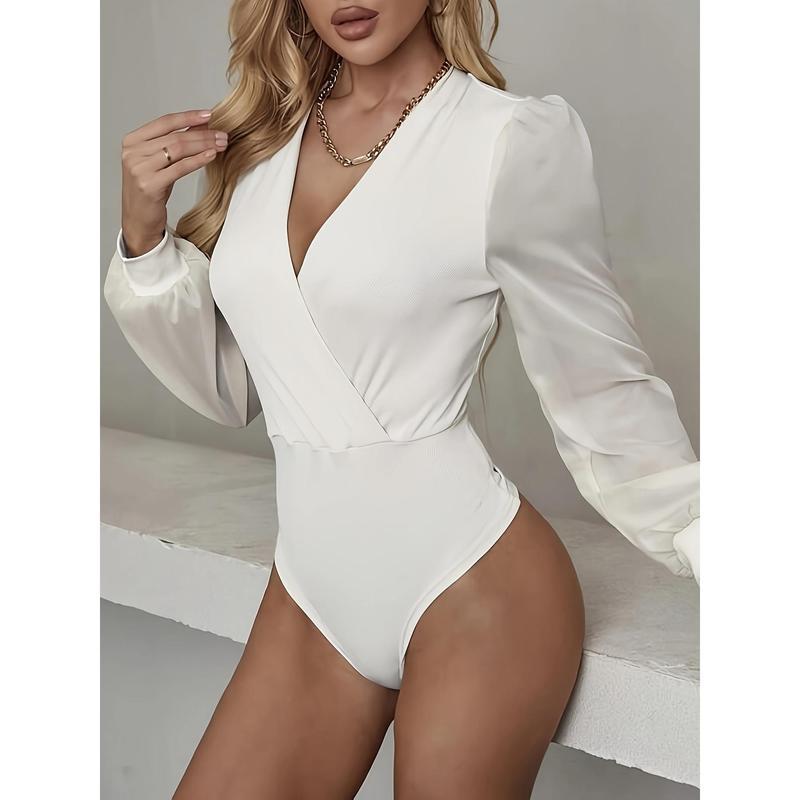 Q2801 Dropshipping New Elegant Directional Cross Snow Splicing Jumpsuit - Image 5