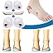 Mcvcoyh 3 Pairs Orthopedic Insoles for Men Women Orthotic Inserts Lateral Heel Wedges Shoe Inserts for Corrective Pronation Supination OX Type Leg Corrective - Image 1
