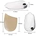 Mcvcoyh 3 Pairs Orthopedic Insoles for Men Women Orthotic Inserts Lateral Heel Wedges Shoe Inserts for Corrective Pronation Supination OX Type Leg Corrective - Image 4