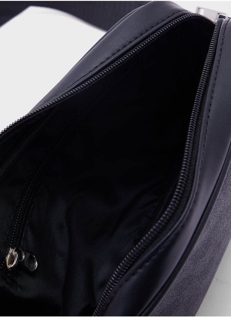 Robert Wood Cross Body Messenger Bag  - Image 5