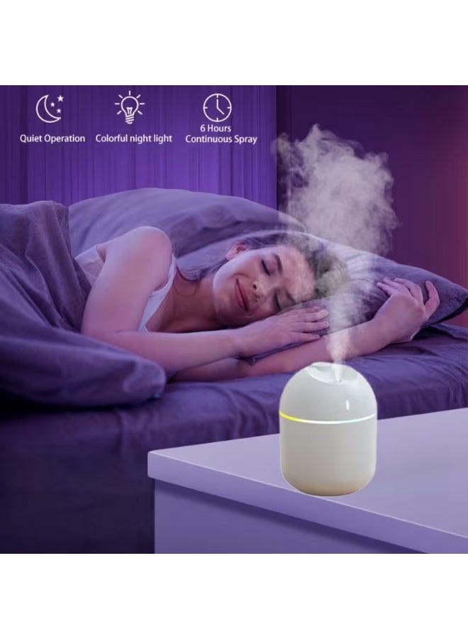 Goolsky مرطب هواء كهربائي محمول مع موزع عطر USB، جهاز عطر منزلي، بخاخ مرطب، عطور، جهاز علاج بالروائح، معطر هواء، موزع حديث، مرطب أنيق، موزع فعال، مرطب خفيف الوزن، موزع زيت أساسي، مستخدمو المنازل، عشاق العافية - Image 4