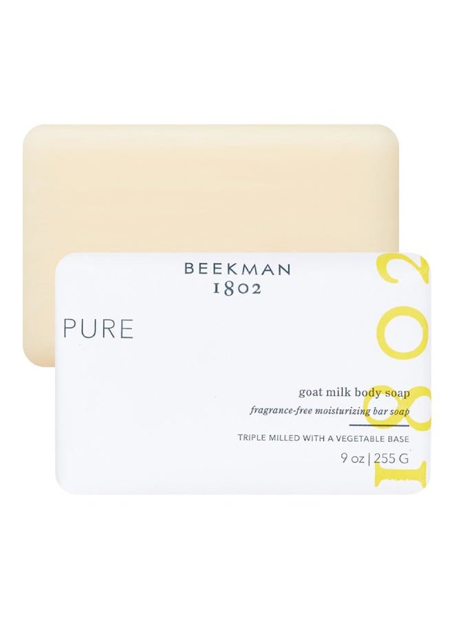 stila Goat Milk Soap Bar with Botanical Oils & Shea Butter - 9 oz - Gently Moisturizes, Exfoliates, and Nourishes for Soft, Healthy Skin - Cruelty-Free - Image 1