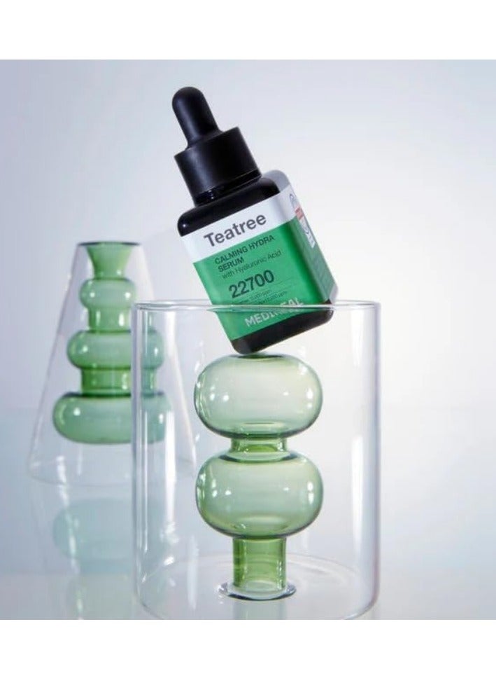 MEDIHEAL Tea Tree Calming Serum 40ml，Skin Calming & Sebum Care & Deep Moisturization With Hyaluronic Acid - Image 2