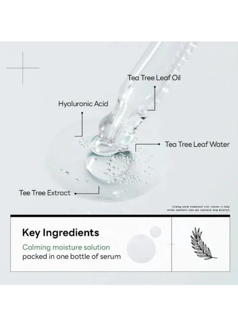 MEDIHEAL Tea Tree Calming Serum 40ml，Skin Calming & Sebum Care & Deep Moisturization With Hyaluronic Acid - Image 5