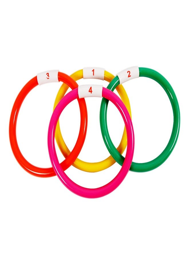 Fitfix® Swimming Toy Set of Floating Egg Flips, Diving Discs, Diving Fish, Sinker Rings Diving Stick I Diving Toys for Children I Ideal Gift Set - Made in India (Fitfix Premium Combo) - Image 2
