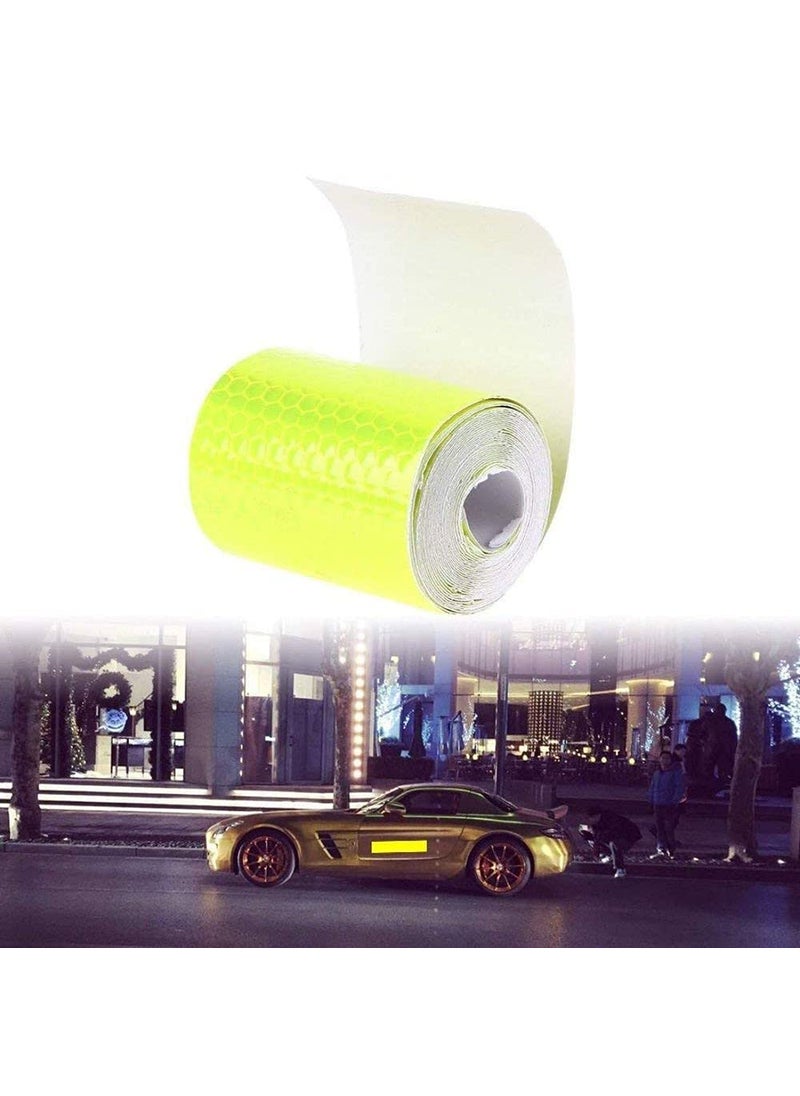DIY Crafts DIY Crafts CTDIYHI51395 Reflective Tape Conspicuity Diamond Grade Tape Automotive Motorcycle Trailer Tractor Truck Reflectors Safety Caution Warning Safety  - Image 2