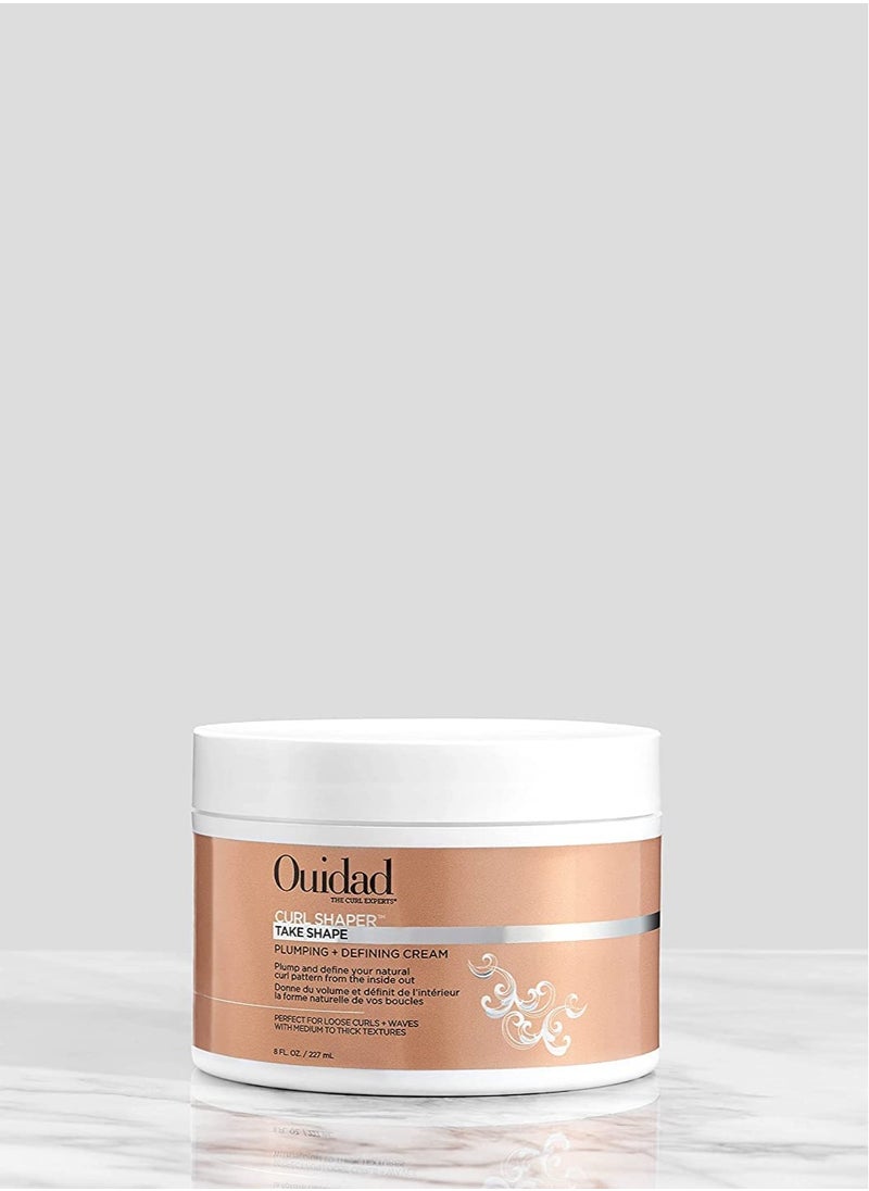 Ouidad - OUIDAD Curl Shaper - Take Shape Plumping + Defining Cream, 8 oz. - Image 1