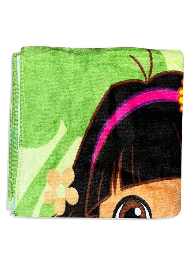 Dora the Explorer" Explorers Wanted' with Boots Velour Hooded Towel - Image 5