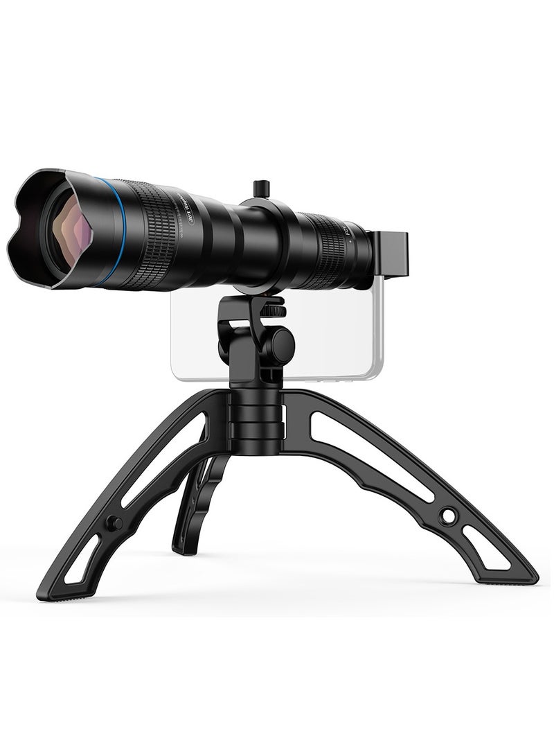 APEXEL APL-JS36XJJ04 HD 36X Metal Single-tube Telescope Telephoto Lens Optic Phone Camera Lens Monocular with Mini Selfie Tripod for Most Smartphones - Image 5