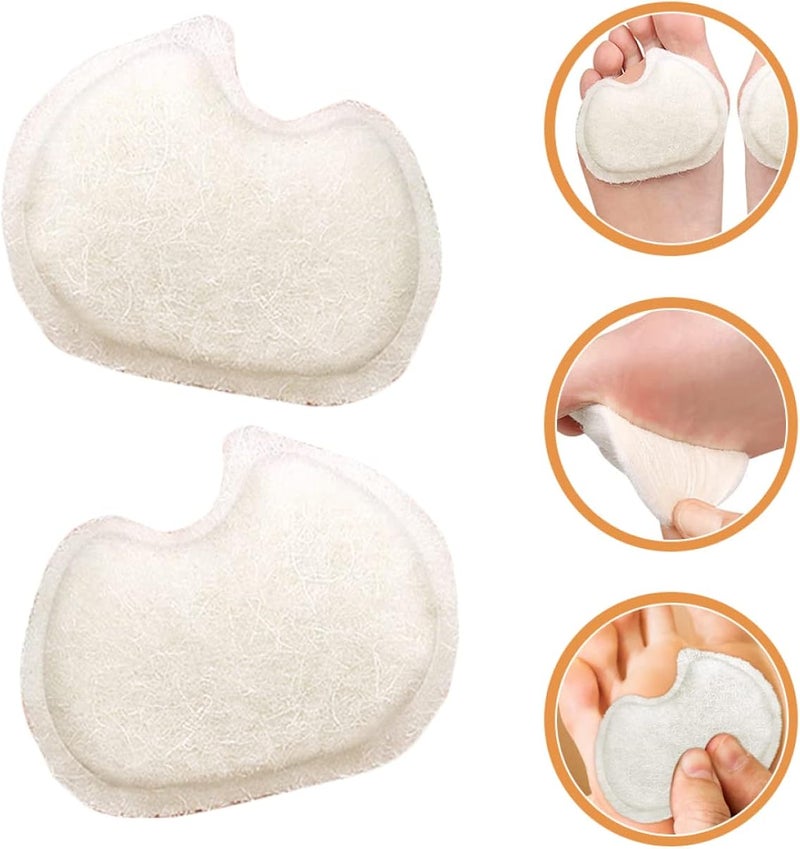 cheekyglo 2pairs Fit Heel for Professional Convenient Foot Inserts: Insert Metatarsal Forefoot Pads Grip Cushion Feet Support Comfortable Shoe Ball Blister Dancer Unisex Self- Improving of - Image 4