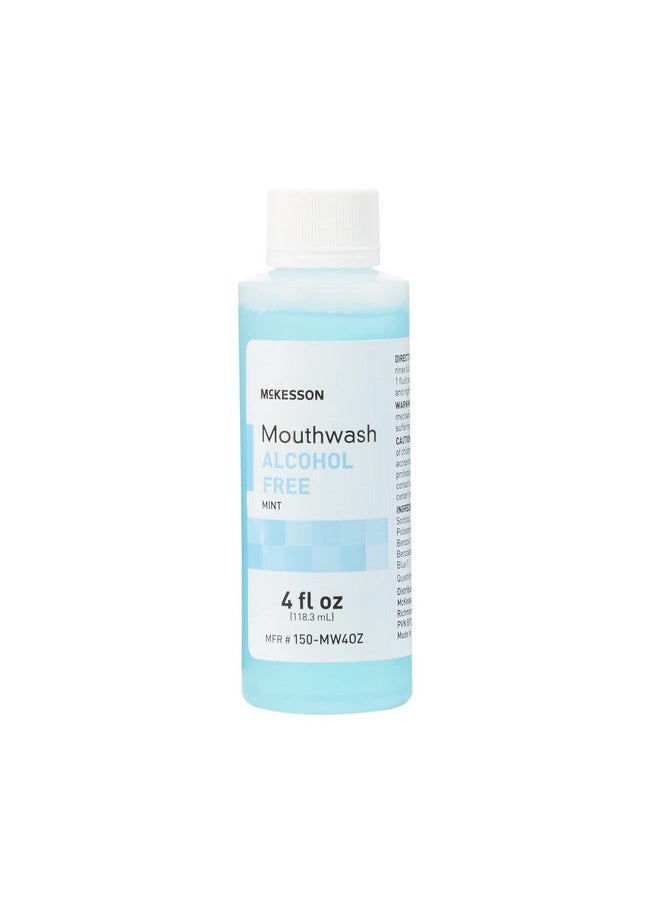 McKesson - Mouthwash, Alcohol-Free, Mint Flavor, 4 Oz, 1 Count - Image 1