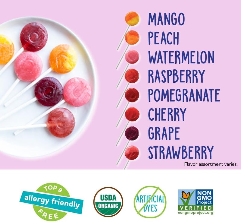 YumEarth Organic Vitamin C Lollipops - 40 Count - Image 4