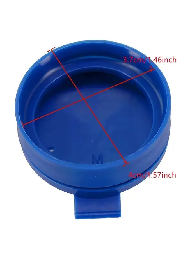Blue Plastic Tank Cap for Fiat Lancia Alfa Romeo Secure Fit Latch - Image 2