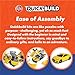 Airfix J6049 Quickbuild Plastic Model Car Kits Audi R8 Coupe Easy Assembly Snap Together Kit Classic Car for Adults Kids to Build Model Vehicles Building Toys Set - Image 2