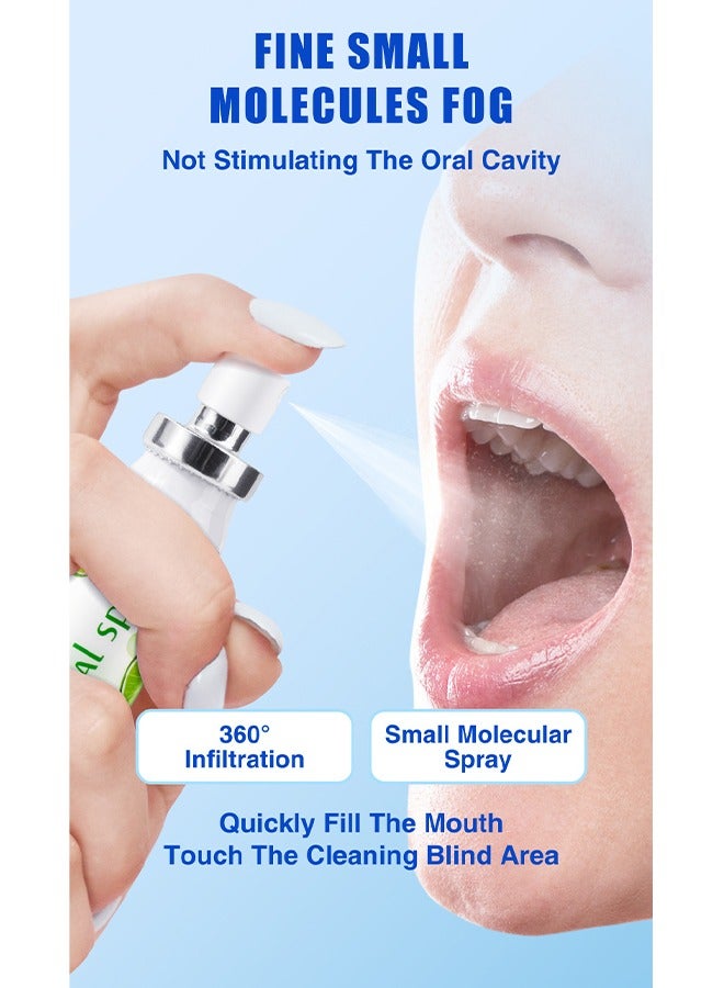 BOAE Multi Effeet Fresh Oral Spray , Bad Breath Treatment for Adults, Mint Flavor Mouth Freshener, Effective Mouth Spray, Breath Freshener Spray, Oral Care Spray, Mouth Healthy Care-20ml - Image 4