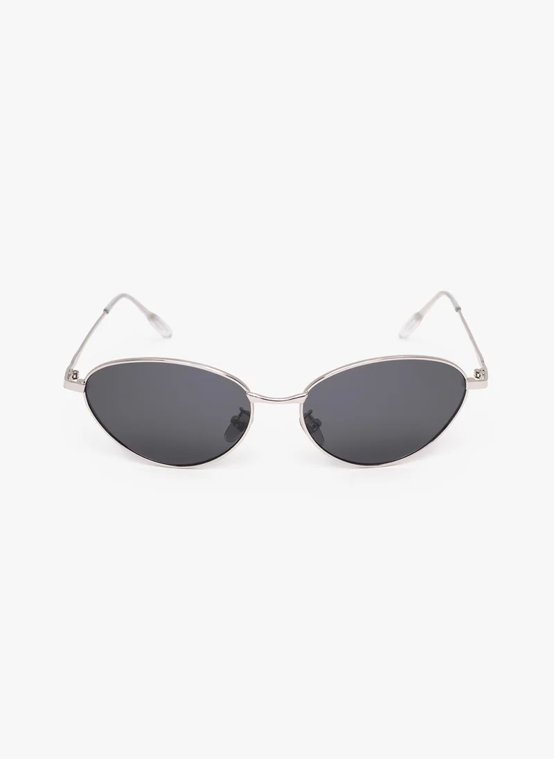Lichi Sunglasses in metal frame with thin temples