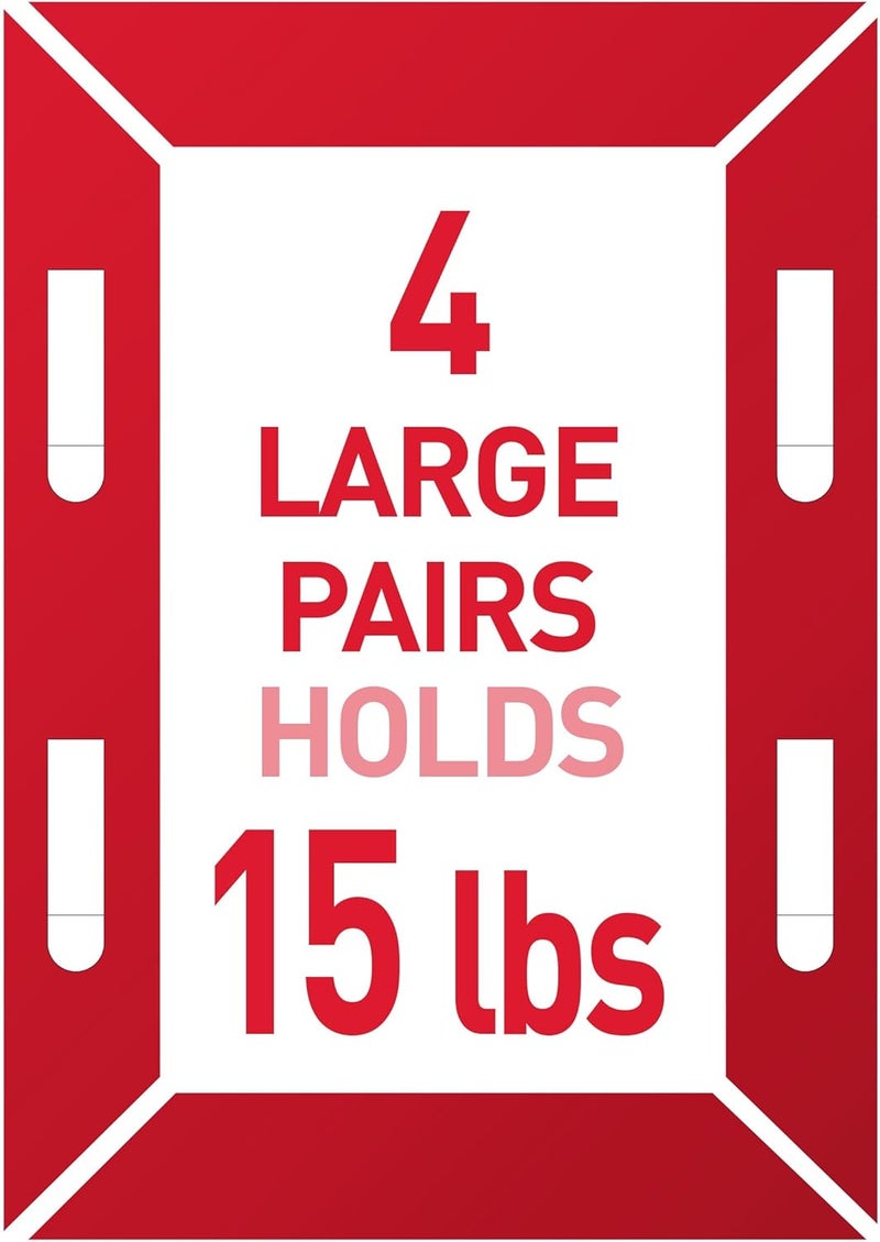 Command Picture Medium and Large Hanging Strips (8M + 4L) | Holds 7.2 kg whole pack | White color | Heavy Duty| Organize | Decoration | No Tools | Holds Strongly | Damage-Free Hanging | 12 pairs/pack - Image 2