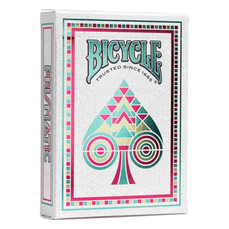 Bicycle Prismatic Playing Cards - Modern, Vibrant Design, Cold Foiling - Perfect for Card Games and Magic Tricks - Image 1