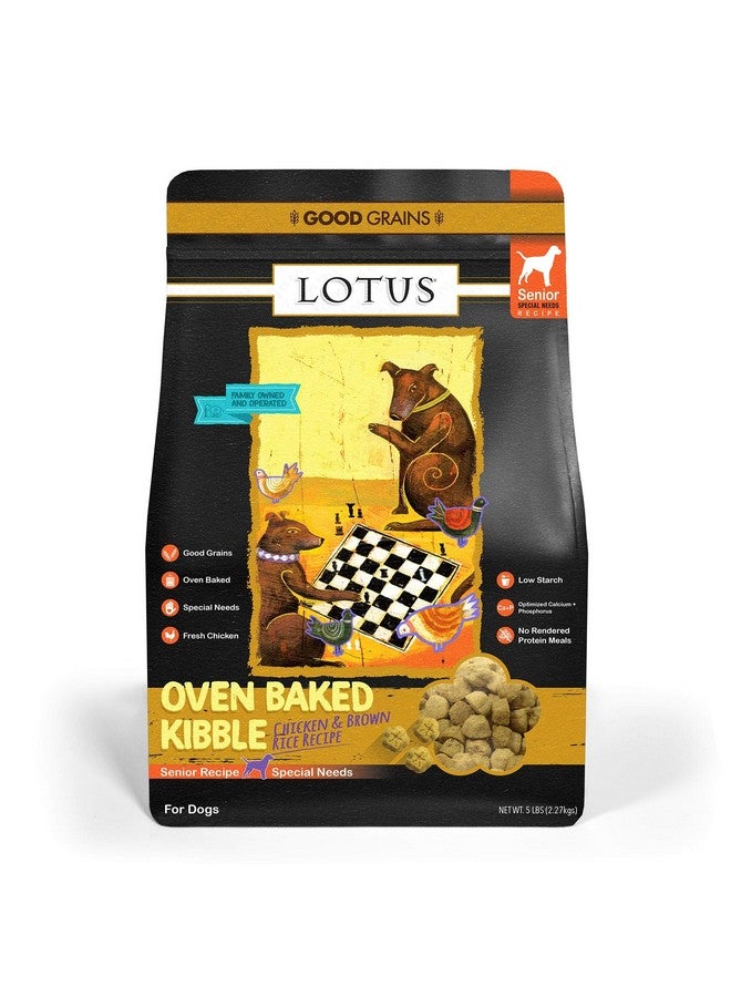 Lotus Lotus Dry Senior Dog Food, 5 Lb 