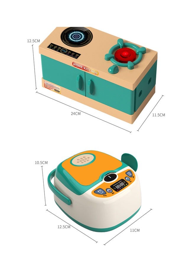 70Pcs Baby Kitchen Toy  Play House Toys with Water Pump Pressure Safe Fun Kitchen Sink Toys with Water Cycle System Pretend for  Kids - Image 2