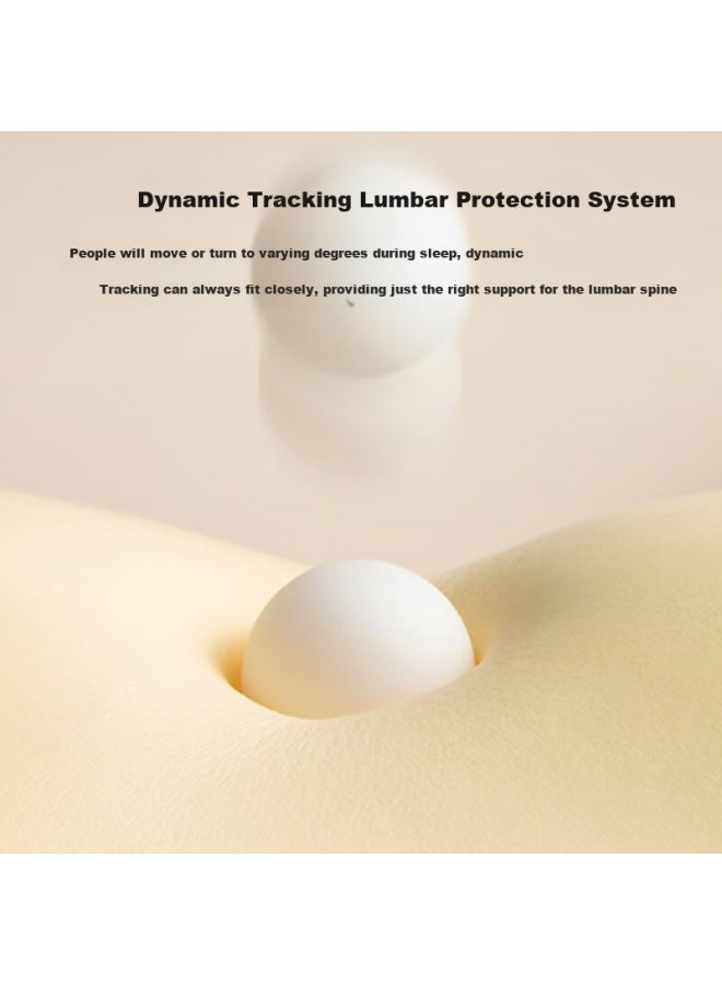 Cory Lumbar Pillow, Bed Sleeping Back Support Cushion, Waist Support Pad, Memory Foam Lumbar Disc Herniation Back Support Pillow - Basic - Image 3
