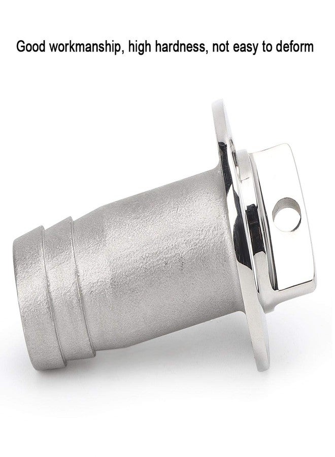 LiebeWH Oval Garboard Drain Plug Marine Stainless Steel Drain Plug Vent Connector Fitting Boats Parts - Image 3