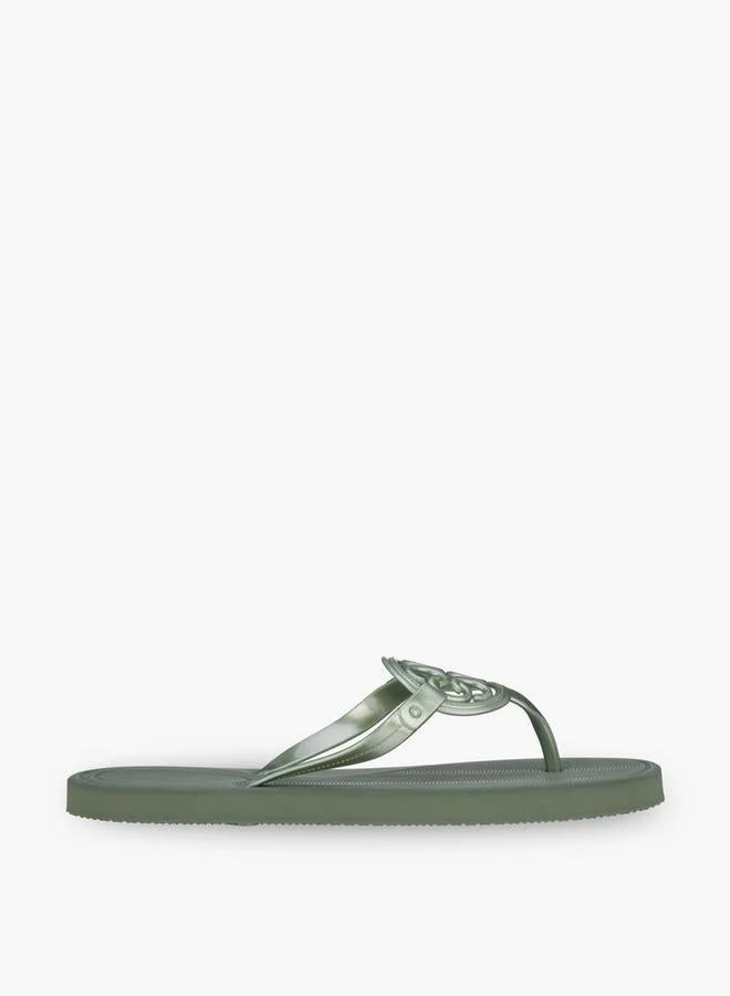 سيليست Women Monogram Flip Flops