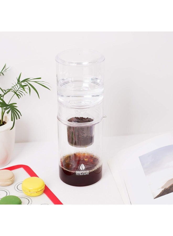 ماكينة تحضير القهوة الباردة 2 في 1 من دريبستر (4 اكواب / 600 مل)، ماكينة تحضير القهوة الباردة - ماكينة تحضير القهوة للمشروبات الباردة والقهوة والشاي، ماكينة تحضير القهوة للاستخلاص البارد - Image 2