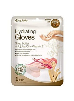 Epielle Hydrating Hand & Foot Masks (Glove & Socks 12Pk) For Dry Hand Dry & Cracked Heel Spa Day Shea Butter + Jojoba Oil + Vitamin E Beauty Gifts.. Stocking Stuffers!!  - Image 4