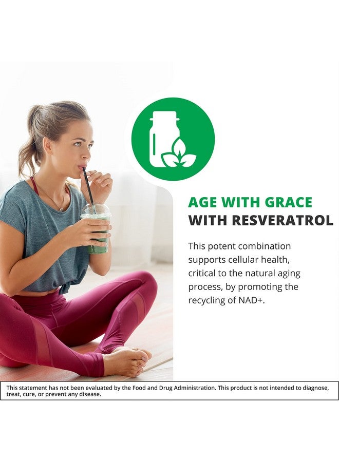 نيوتراميديكس كبسولات ريسفيراترول من NutraMedix - مكمل غذائي مضاد للأكسدة من مستخلص النبيذ الأحمر + قشور العنب - 200 مجم من عشبة العقدة اليابانية لدعم المناعة والقلب والأوعية الدموية (60 كبسولة) - Image 3
