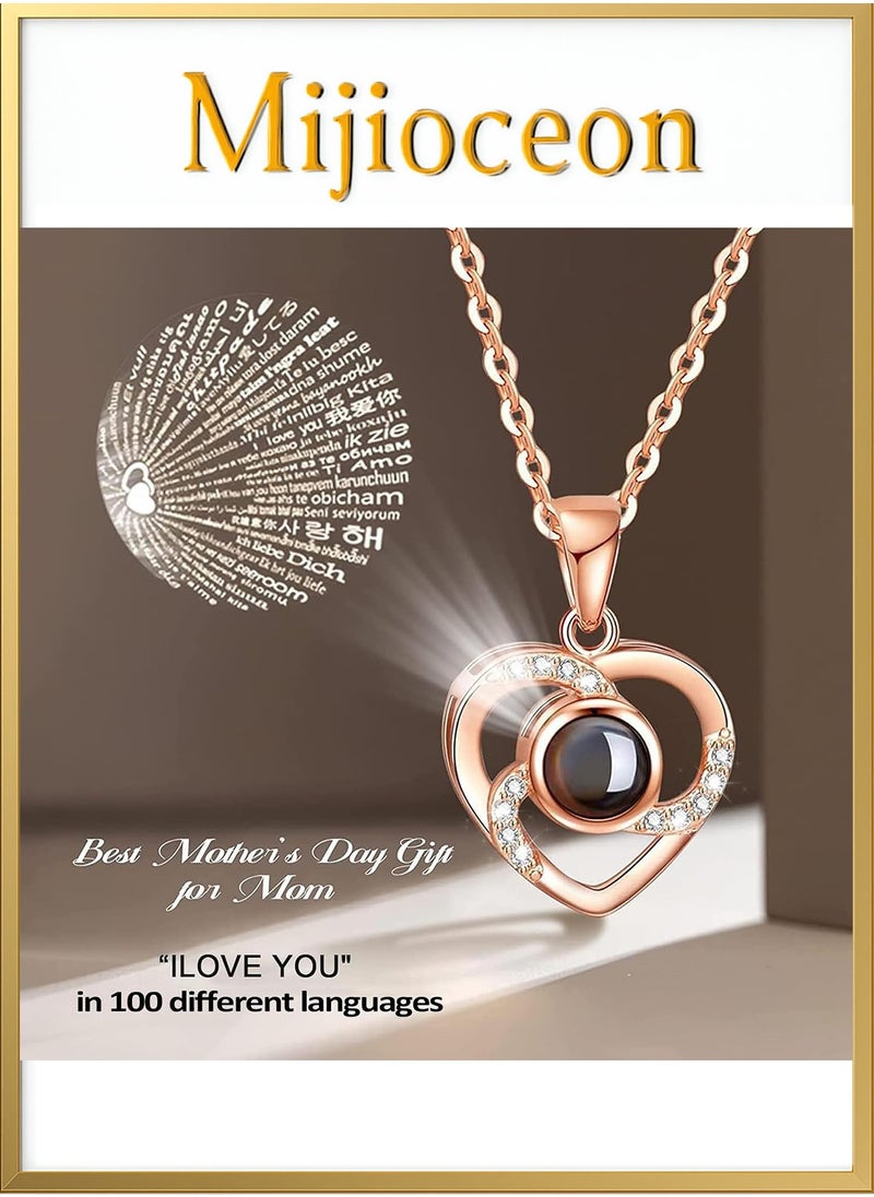 Mijioceon 8 Long Lasting Preserved Roses with Necklace -in Jewelry Box  for Mom Girlfriend Wife On Valentines Day Mothers Day Birthday Anniversary Romantic Gifts, Creative Gift Box,Romantic Gifts for Her  - Image 3
