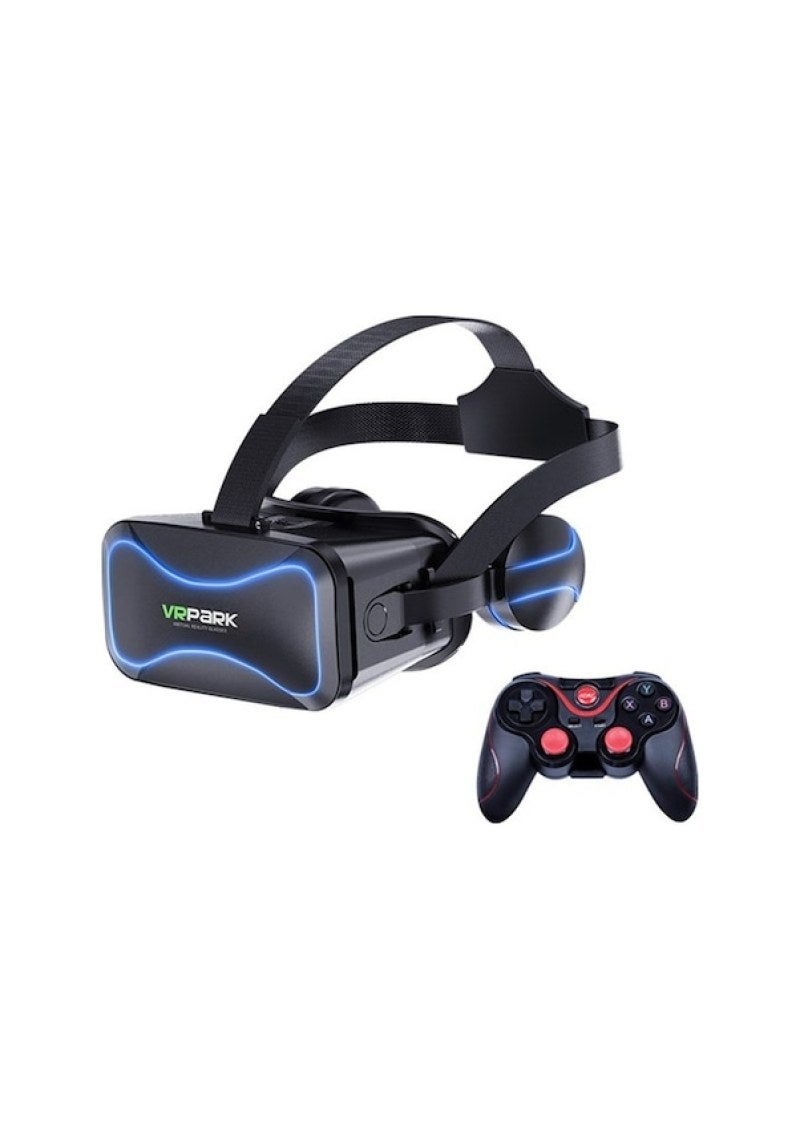 نظارات VRPARK الجديدة خوذة افتراضية BOX سينما ذكية نظارات VR لألعاب بانورامية ثلاثية الأبعاد J30+X3 - Image 1
