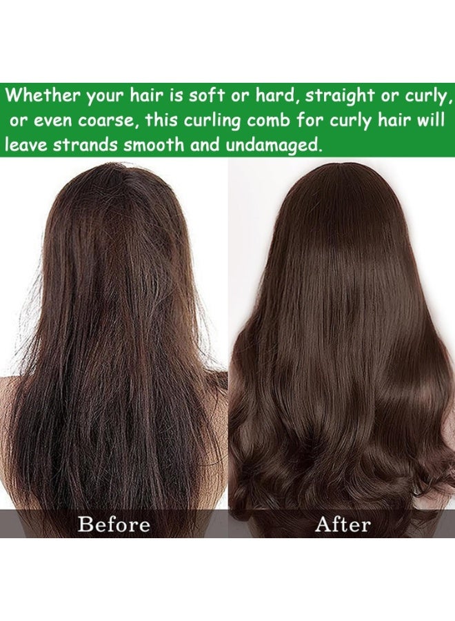 فرشاة تصفيف الشعر،للعناية بالشعر الكيرلي وفك التشابك - تصميم مرن وألوان جذابة فرشاة متعددة الاستخدامات، مشط فك تشابك الشعر المجعد للنساء والرجال - Image 2