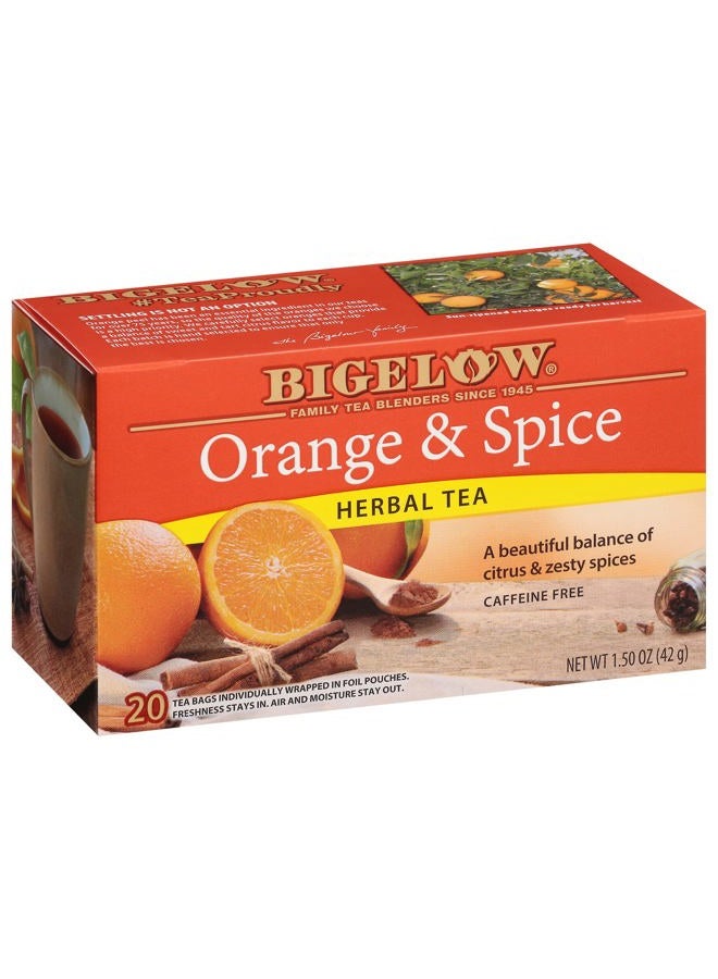Bigelow Tea Orange and Spice Tea, 20 ct - Image 1