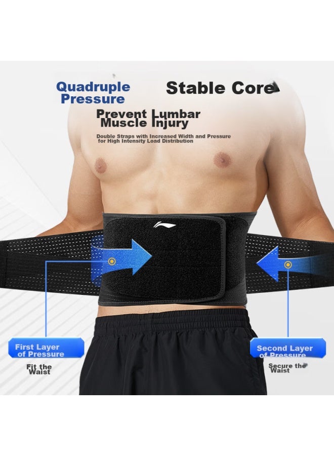 Li-Ning Li-ning Waist Support Belt For Sports, Fitness, Warmth, Herniated Disc, Medical Back Pain, Muscle Strain, Prolonged Sitting, Running, Basketball, Deadlifts, And Waist Protection  - Image 4