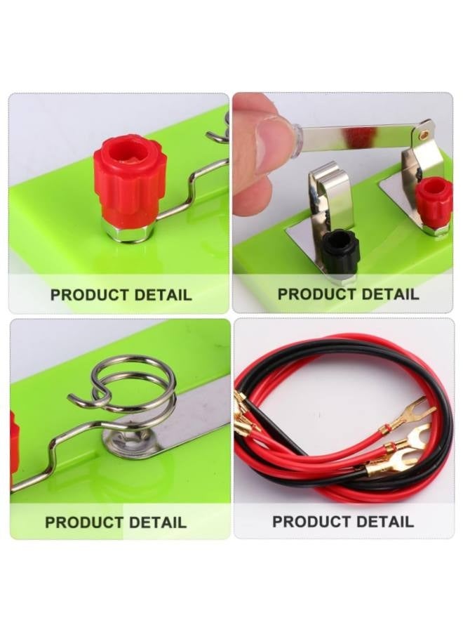 Circuit Kits Toys, Physics Electric Circuit Learning Starter Kit, Experiments Beginner Circuit Learning Project, Suitable for Junior Senior High School Students (Series Parallel Circuit) - Image 3