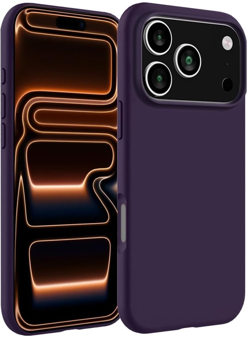 Case for iPhone 17 Pro Max Soft Liquid Silicone Gel Case Full Body Shockproof Protection Matte Finish Cover Soft Microfiber Lining Cushion Slim Back Case for iPhone 17 Pro Max - Image 1