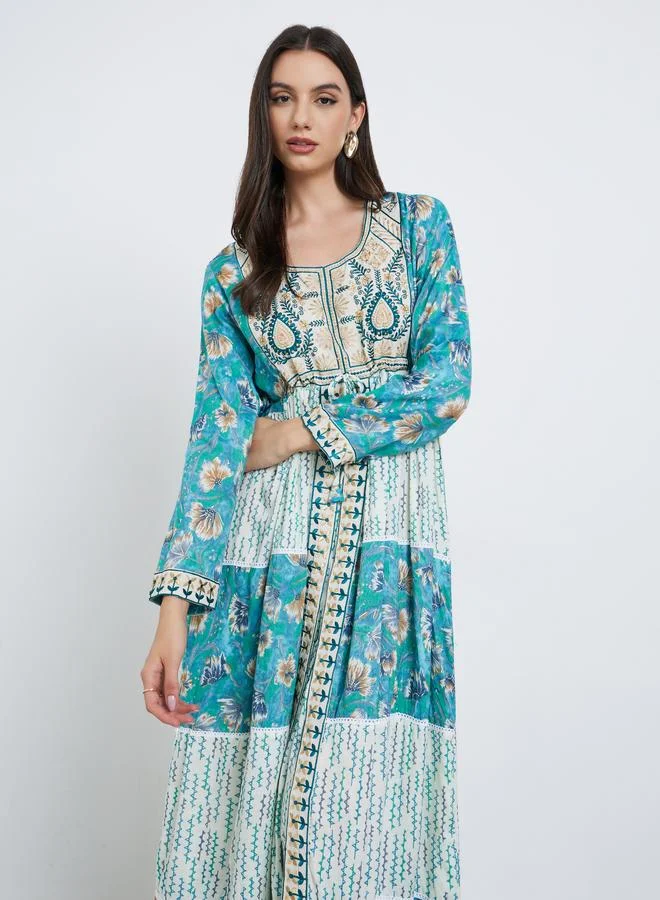 Maxim Creation  Embellished Handwork Embroidery Jalabiya for Women | Best Price UAE