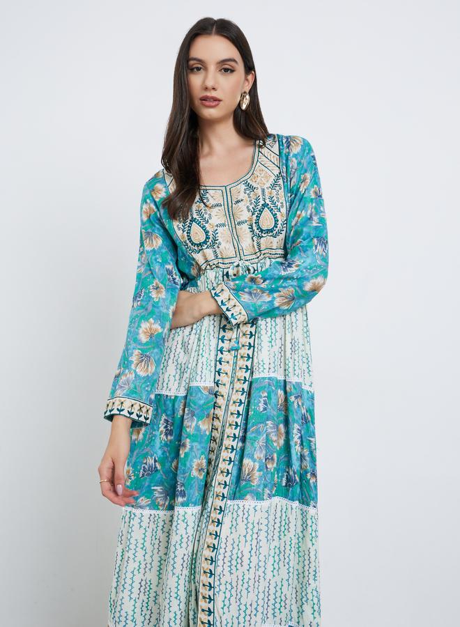 Maxim Creation Embellished Handwork Embroidery Jalabiya - Image 3