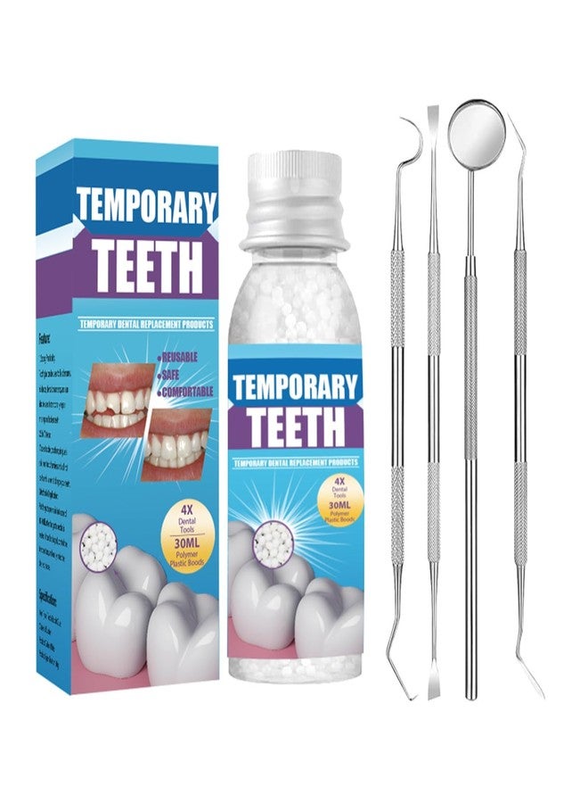 Tampery Tooth Repair Kit, temporary tooth filling kit with 4 Shaping Tools, Dental Care Kit Fixing Broken Teeth, Regain Your Smile - Image 1