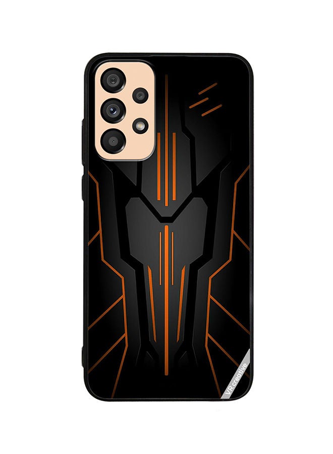 VR CREATIVE Protective Case Cover For Samsung Galaxy A53 5G Black Sark Design Multicolour - Image 1