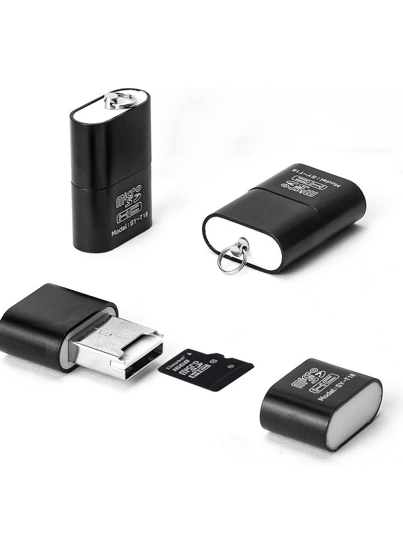 Generic - Portable SD and Micro SD Card Reader for Android, USB Adapter for Camera Memory Cards, Wansurs 5-Pack Mini Size TF Card Reader for PC and Laptop. - Image 1