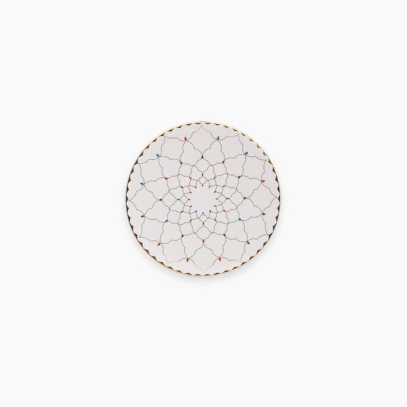 Rosa FM Zina Dessert Plate Cup Plate, 21 cm Size