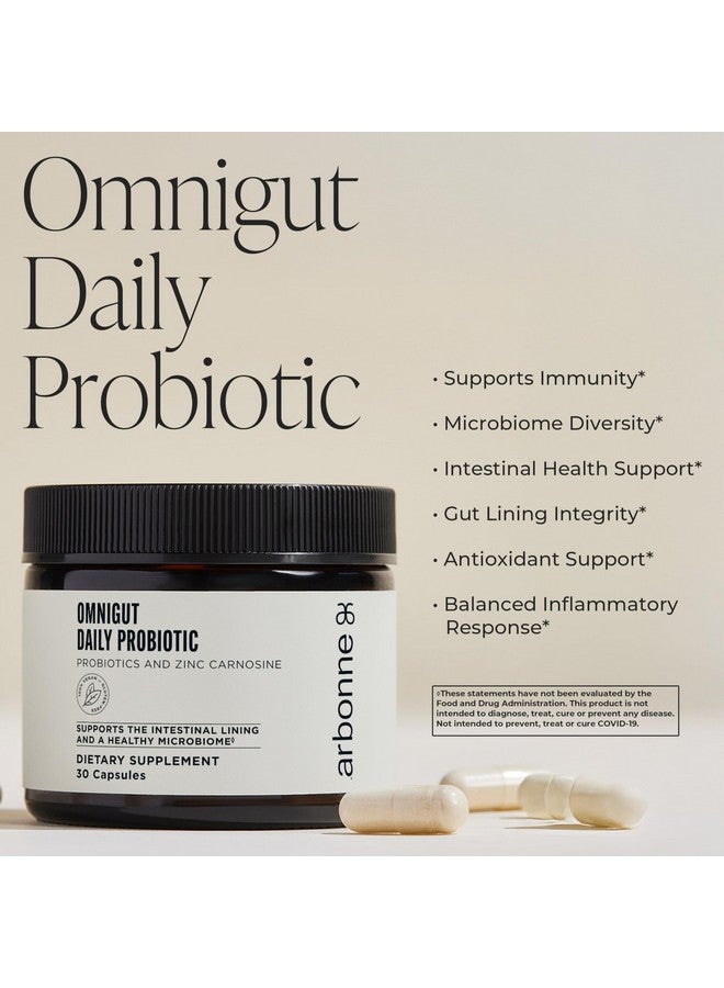 Arbonne OmniGut Daily Probiotic Supplement - Probiotics for Men and Women to Support Digestion, Gut Health for Women, Probiotic Capsules, 30 Count - Image 2