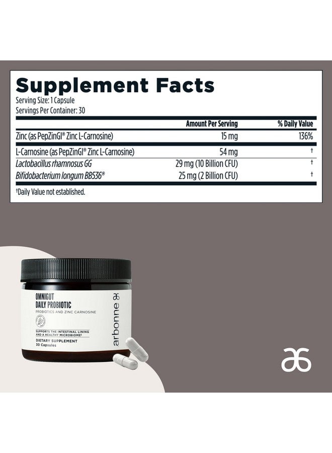 Arbonne OmniGut Daily Probiotic Supplement - Probiotics for Men and Women to Support Digestion, Gut Health for Women, Probiotic Capsules, 30 Count - Image 4