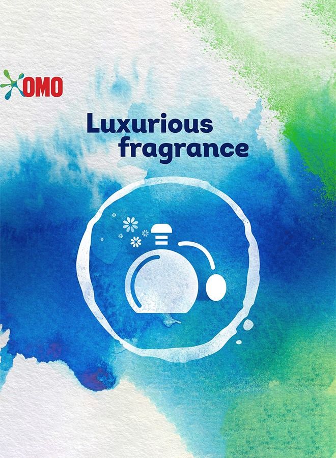 Omo Laundry Detergent Concentrated Liquid Gel for Allergic Skin, Sensitive, Gentle on Skin - Automatic 2L Pack of 2 - Image 3