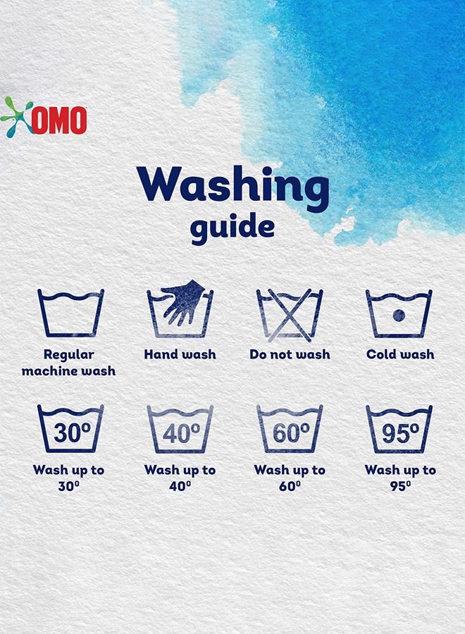 Omo Laundry Detergent Concentrated Liquid Gel for Allergic Skin, Sensitive, Gentle on Skin - Automatic 2L Pack of 2 - Image 5