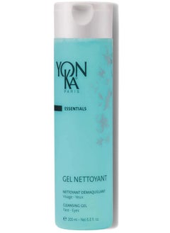 Yonka Yonka Gel Face Cleanser, Gentle Foaming Face Wash and Makeup Remover, Natural Plant-Based Formula to Cleanse Pores and Balance Skins pH, Acne Prone and Oily Skin, Paraben-Free, 6.8 Fl Oz  - Image 1