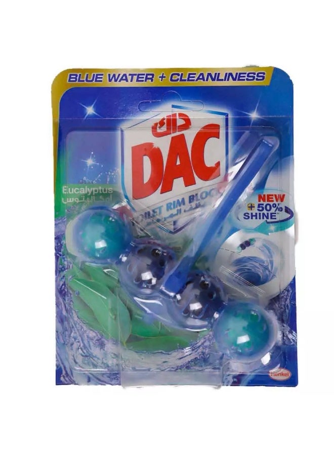 DAC Toilet Rim Block Blue Active Eucalyptus (50g) - Image 2